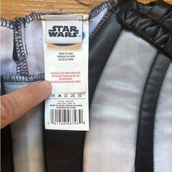 Star Wars Darth Vader light up youth cosplay costume SIZE M - Picture 4 of 6